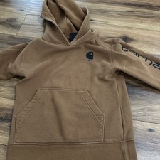 Carhartt Hoodie Kids Brown 5