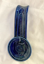 Fiesta Ware Navy Blue Spoon Rest Made in USA HLC USA 58 8" Holder kitchen NEW