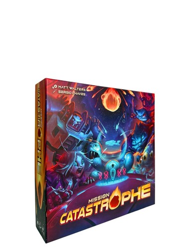 Mission Catastrophe Board Game Opened But New And Unplayed