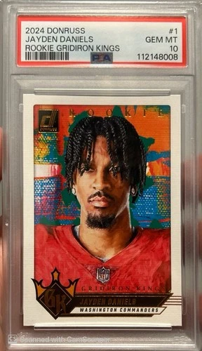 2024 Panini Donruss - Rookie Gridiron Kings Jayden Daniels #1 (RC)