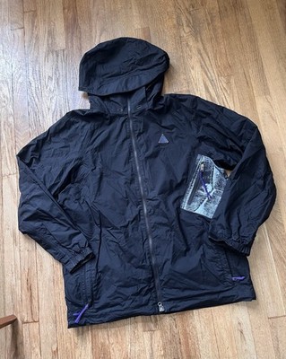 Vintage Nike ACG Jacket Men's L Black Nike FIT All Conditions Gear Tech Snow
