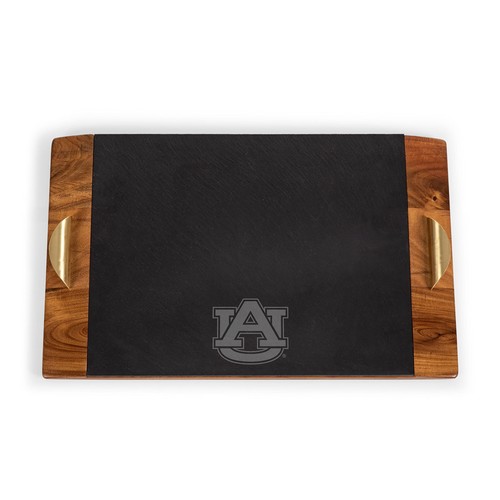 PICNIC TIME NCAA Auburn Tigers Covina Acacia and Slate Serving Tray