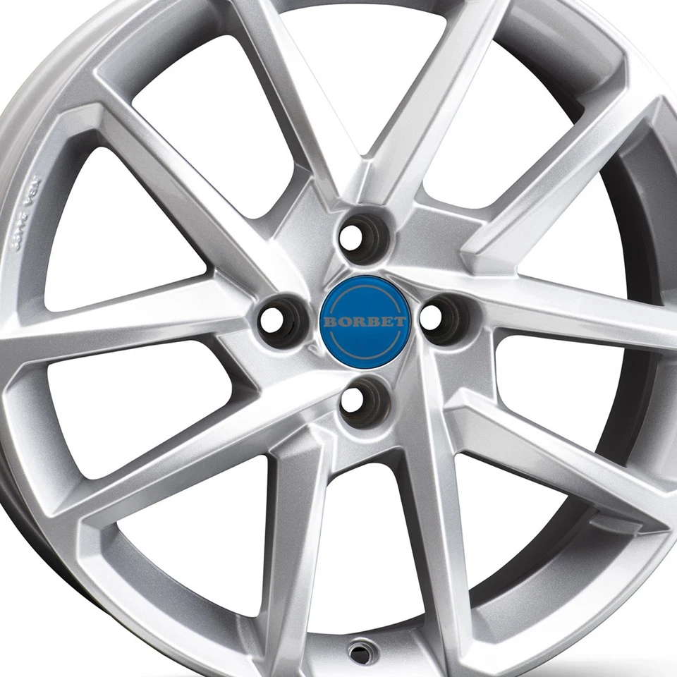 Llantas Borbet N 7.0x17 ET44 4x100 SIL para Rover Streetwise - Imagen 2 de 4
