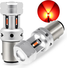 1157 LED Bulbs Red for Tail Brake Lights 500 Brighter Super Bright 2057 2357 23
