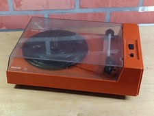 Platine Disque Vinyle Philips Music 5120 Vintage Orange