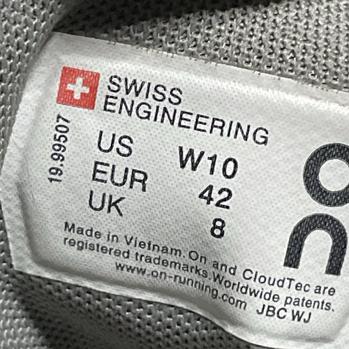 On Cloud 5 Slate/Gray 19.99507 Women 10 Tennis Shoes Running Trail Sneakers Shoe - Bild 8 von 12
