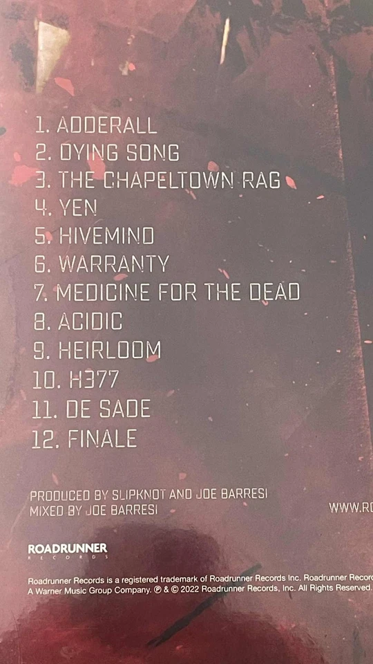 SLIPKNOT The End So Far Limited Neon Yellow Coloured Vinyl 2LP Misprint NEW - Image 4 of 4