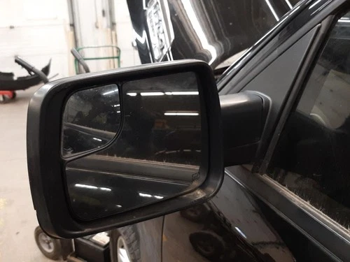 OEM Side View Door Mirror For Dodge 1500 Pickup Left Blk-Text Pwr Heat