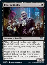 Undead Butler - Medium Play MTG Innistrad: Crimson Vow
