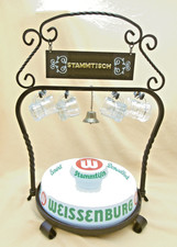 großer Stammtischaschenbecher  Vintage 70/80er Aschenbecher Glocke + 8x Pinnchen