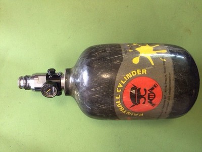 Paintball Pressluftflasche Carbon 300bar