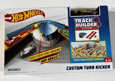 Hot Wheels 2017 Track Builder System Custom Turn Kicker Brandneu Versiegelt
