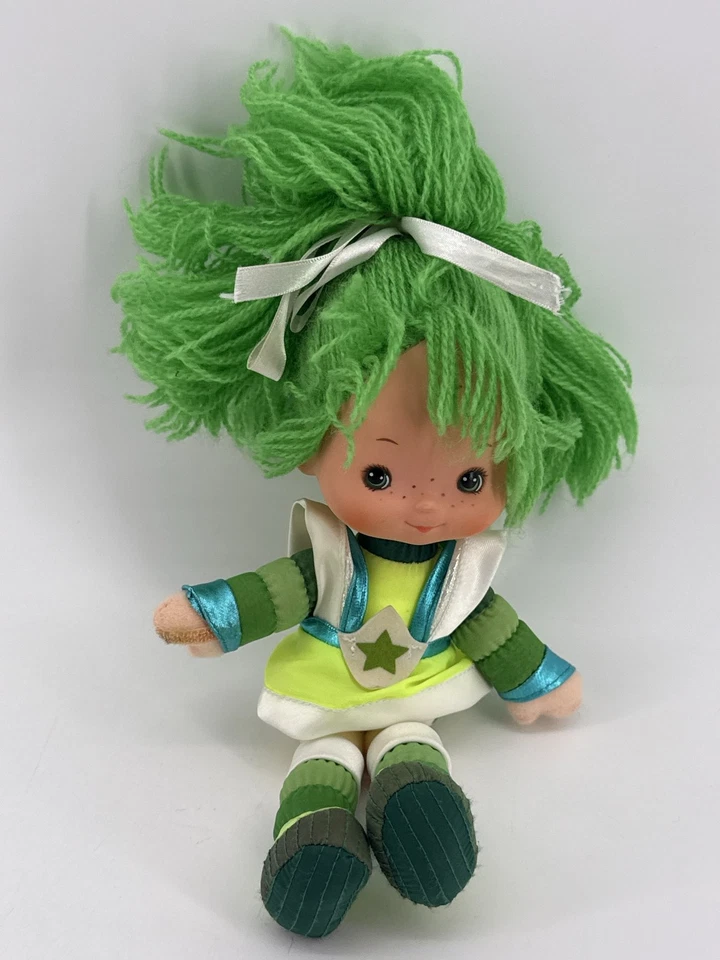 Rainbow Brite Patty O'Green Doll 1983 Hallmark Mattel 10" Yarn Hair - Image 2 of 4