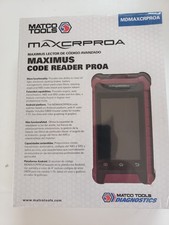 Matco Tools MDMAXCRPROA Maximus Code Reader P...