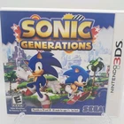 New ListingSonic Generations Nintendo 3DS 2011 Manual Included Tested