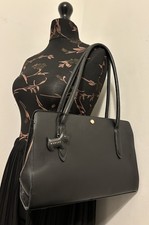 Radley London medium  handbag /shoulder / work Bag black   leather/ vgc