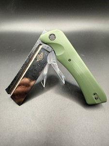 Olight Oknife Freeze 3 Damascus Steel Blade (ODG G10)