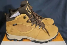Timberland Mens Mt Maddsen Waterproof Hiking Boots Wheat Size 12 New With Box