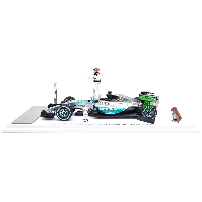 2015 Lewis Hamilton Mercedes-AMG F1 W06 Abu Dhabi GP - 1/43 Spark Models - Immagine 3 di 4