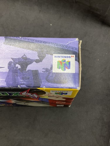 Nintendo~ N64~ 1997~ Starfox 64~ **Solo caja vacía** Sin manual, sin juego - Imagen 16 de 24