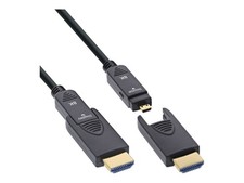 InLine Ultra High Speed HDMI cable 19 pin micro HDMI Type D male 17950O
