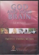 God And Your Brain Seminar -- By Timothy R. Jennings MD, FAPA (DVD) NEW