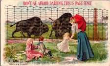 Victorian Trade Card TRADE CARD PAGE WOVEN FENCE FARMING AGRICULTURE - Adrian MI