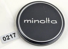 Genuine Minolta Metal 54mm Push On Front Lens Cap