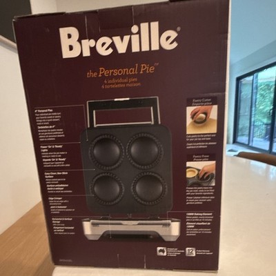 Breville BPI640XL 1200W Personal Pie Maker -Stainless Steel for