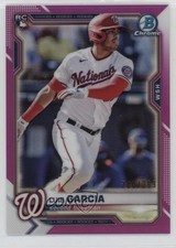 2021 Bowman Chrome Fuchsia Refractor 200/299 Luis Garcia #74 z7j