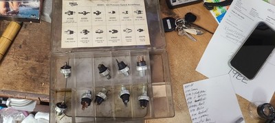 Service Champ 40201 Oil Pressure Switch Assortment In Case