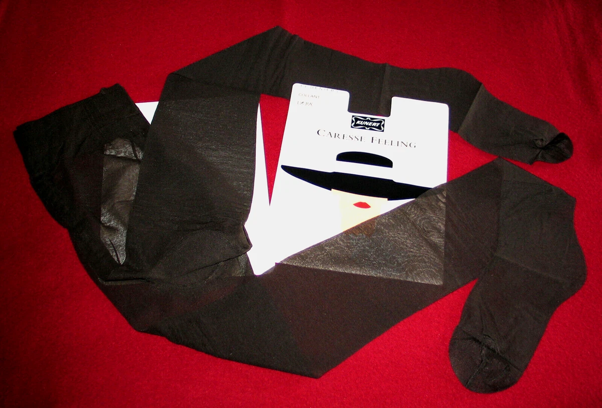 Collant Vintage KUNERT CHIC MODISCH ACTUELL - Taille 1, Couleur Gris - Neuf Avec étiquettes