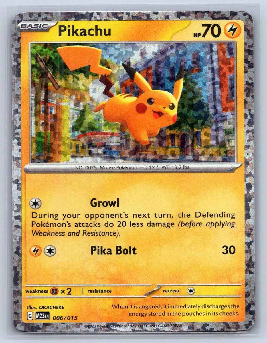 Pikachu 006/015 McDonald's 2023 for sale | eBay