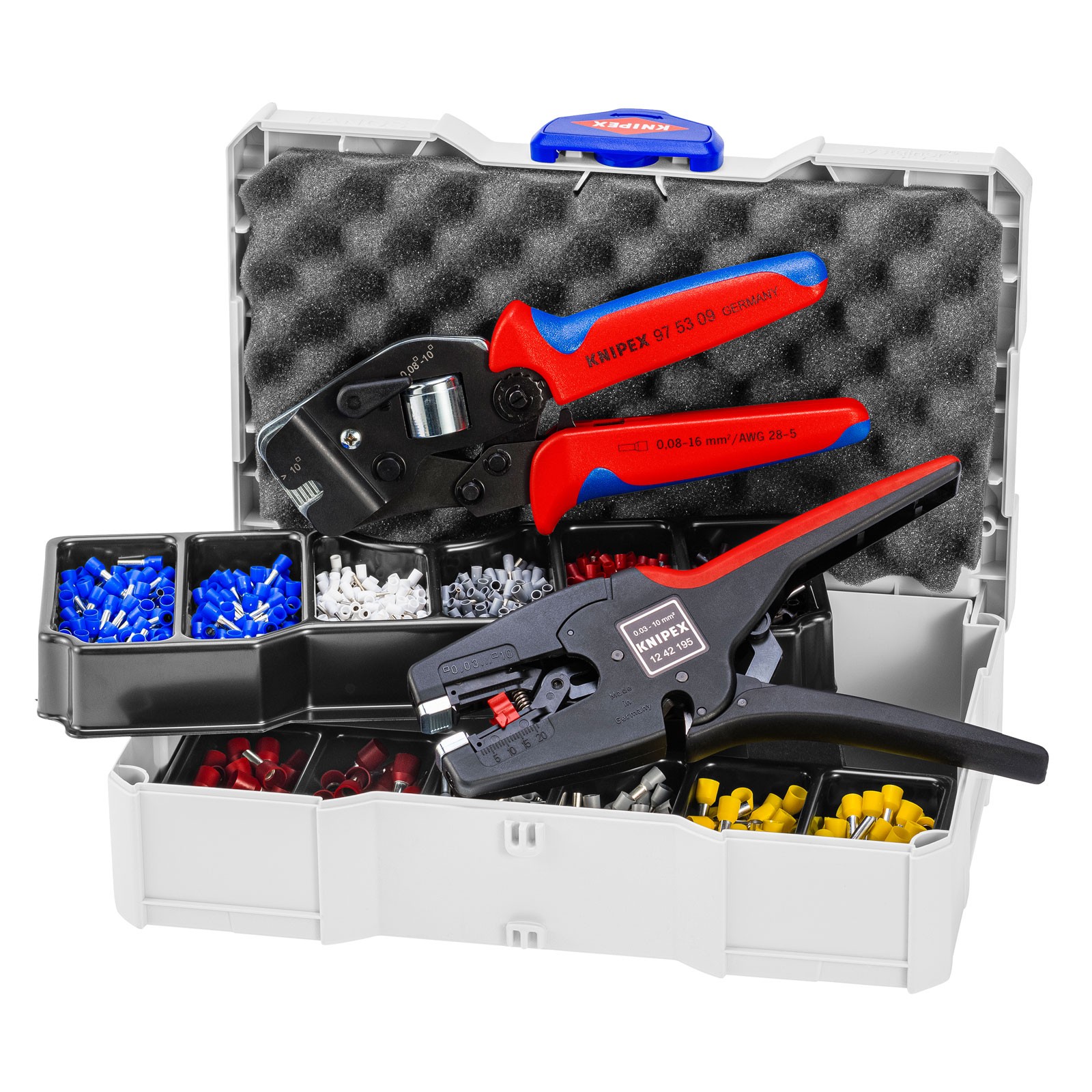 Knipex Crimp Assortment For End Sleeves (Ferrules)