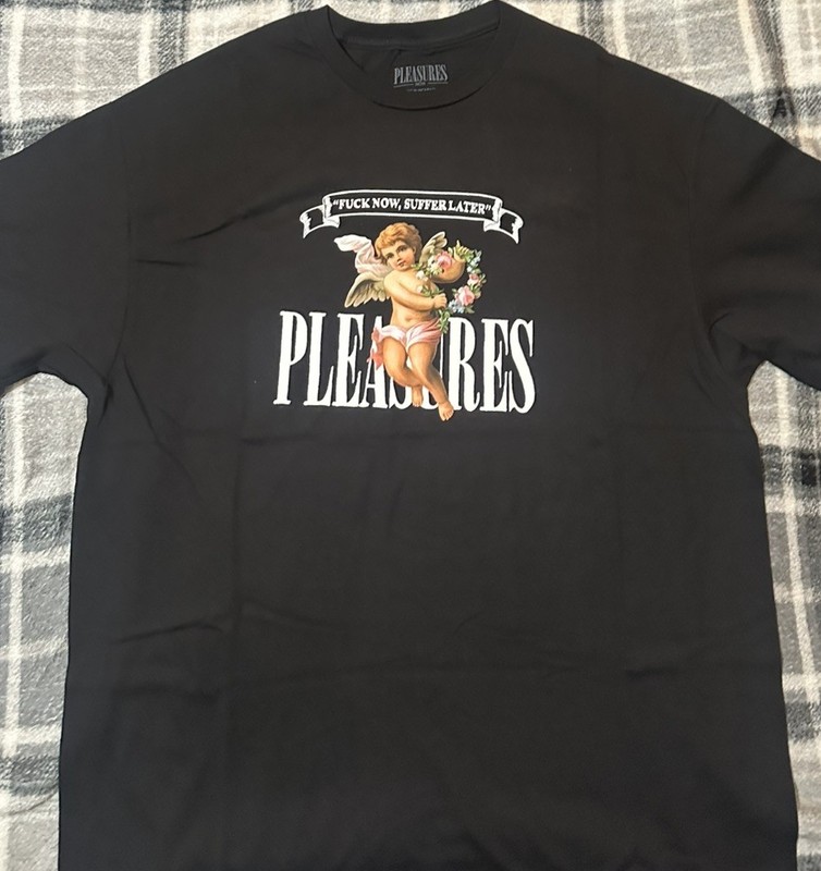 Pleasures Suffer Shirt Mens X-Large Cherub chrome hearts supreme box logo stussy