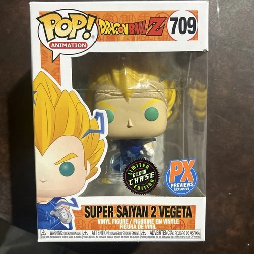 Funko Pop! Vinyl: Dragon Ball Z Super Saiyan 2 Vegeta #709 Glow Chase