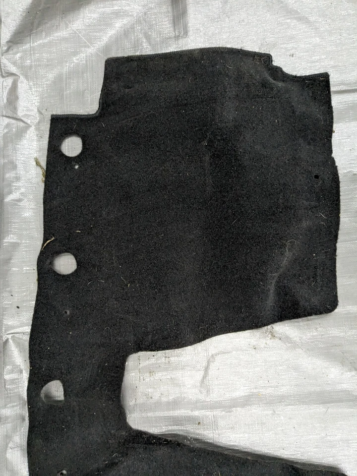 Alfombra trasera vertical negra OEM 2001-2005 Mazda Miata MX-5 NB2 N067-68-920 01-05 Foto 3 de 3