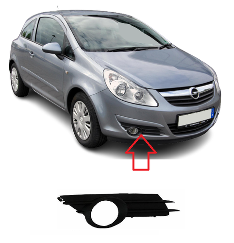 NEW FOR VAUXHALL OPEL CORSA D 2011-2014 FRONT LOWER CENTER BUMPER GRILLE HQ