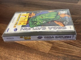 Incredible Hulk: The Pantheon Saga Sega Saturn Complete In Box CIB Great Shape