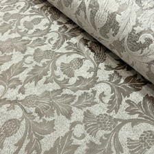 Voyage Glencoe Biscuit Fabric Luxury Jacquard Curtains Upholstery Cushion