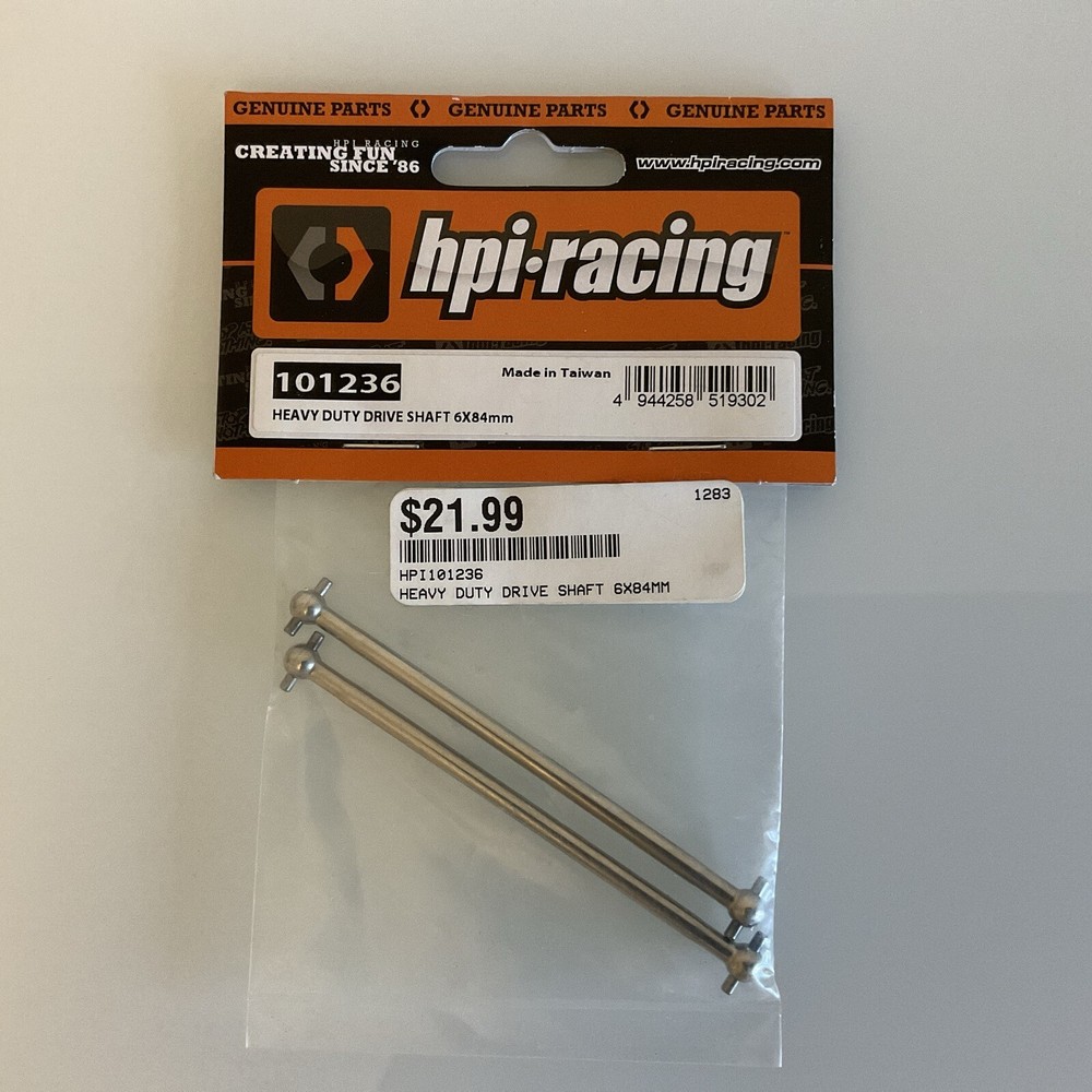 HPI Racing Heavy Duty Drive Shaft 6x84mm (2pc) HPI101236