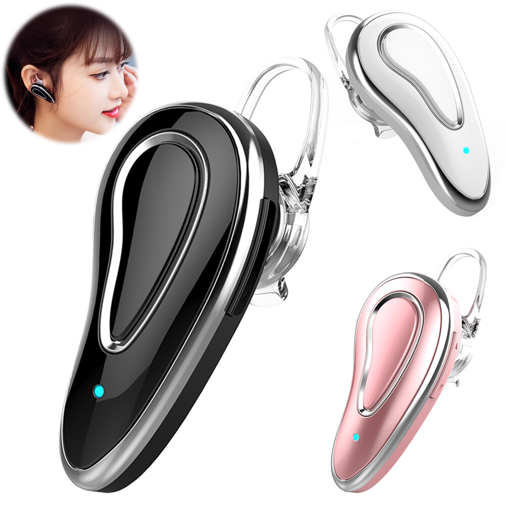 Wireless Bluetooth Earphone Noise Cancelling Driver Earpiece for iOS Android