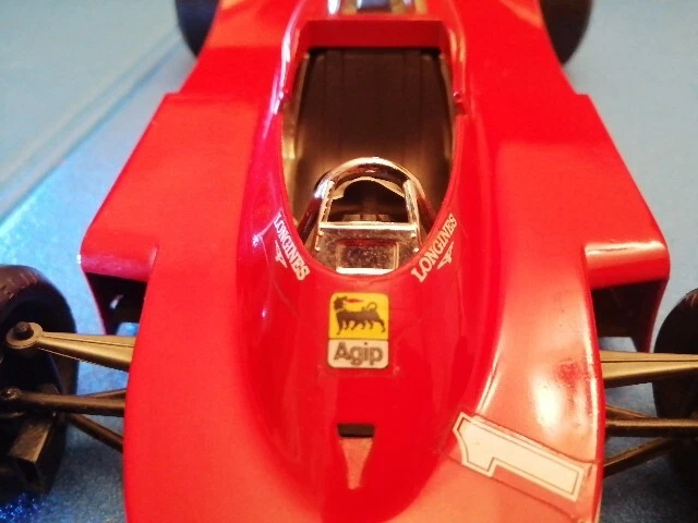 FERRARI 312 T5 JODY SCHECKTER - BURAGO SCALA 1/14 COD. 2108 ORIGINALE ANNI 90  - Immagine 3 di 4