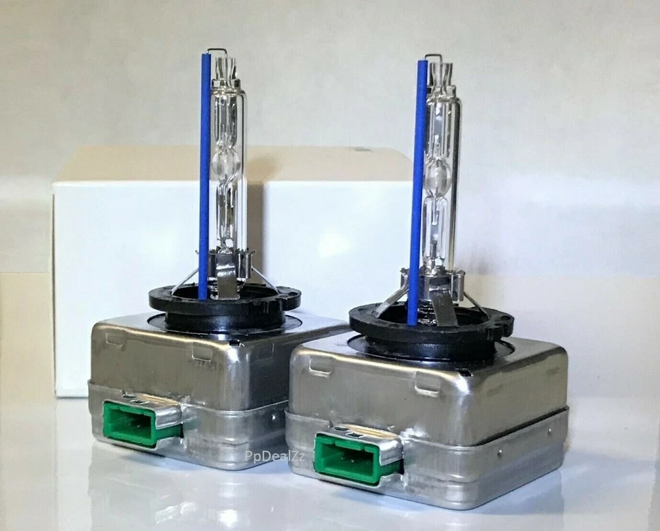 2PCS NEW OEM D3S 6000K 42403 42302 66340 66340HBI HID XENON HEADLIGHT BULBS SET - Bild 1 von 1
