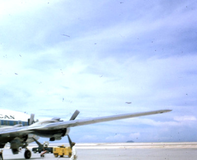Sl71 sl71 Original slide 1960's airport Pan American Airlines Airplane 279a ...