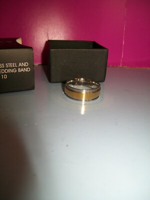 Men's Band RING Size 10 NIB by Avon