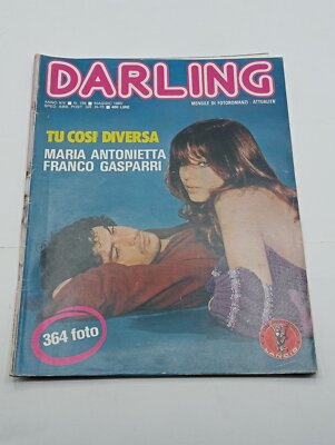rivista DARLING anno 1980 numero 159 TU COSI' DIVERSA