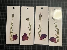 ONE REAL Pressed flower bookmark FRESH