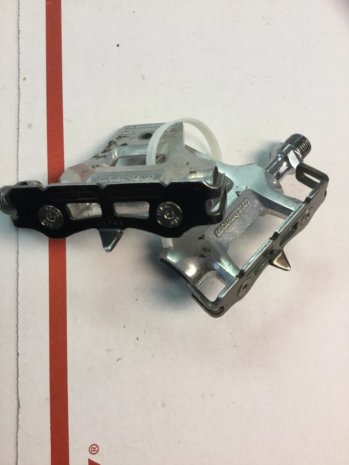 MKS Track ES Cuarzo 107 Pedales Pista De Colección Bicicleta de Carreras Suntour Foto 2 de 2