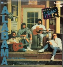 ALABAMA - GREAT VIDEO HITS - PIONEER ARTISTS - 1991 LASERDISC